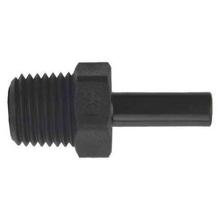 JOHN GUEST PP051223E STEM ADAPTER BLACK 3/8 TUBE SIZE PK10