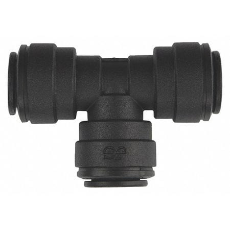 JOHN GUEST PP0212E UNION TEE BLACK 3/8 TUBE SIZE PK10