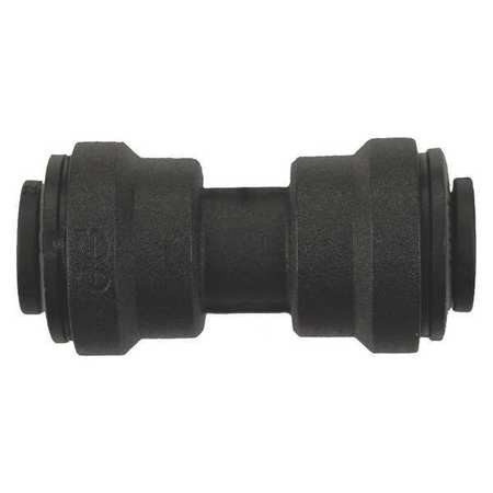 JOHN GUEST PP0408E UNION CONNECTOR BLACK 1/4 TUBE PK10