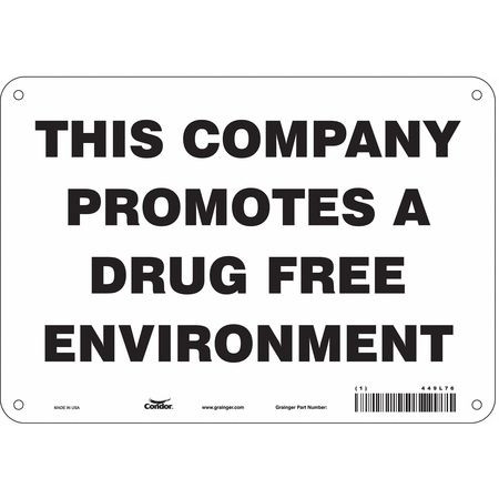 CONDOR USA INC 449L76 SAFETY SIGN 7 H X 10 W 0.032 THICK