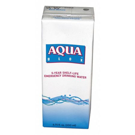 AQUA BLOX 73111 EMERGENCY DRINKING WATER 6.75 OZ. PK32