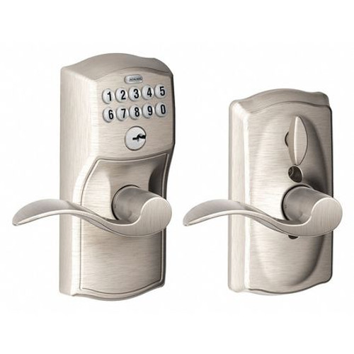 SCHLAGE FE595 CAM619ACC LEVER LOCKSETS; LOCKSET TYPE: ENTRANCE ;