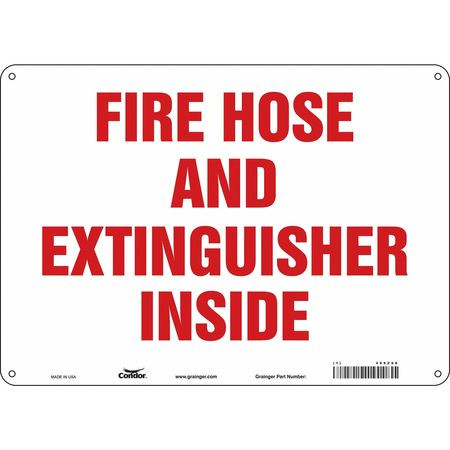 CONDOR USA INC 469Z98 SAFETY SIGN 14 W 10 H 0.055 THICKNESS