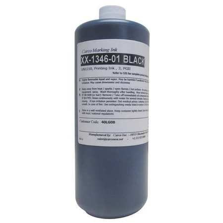 CARCO XX-1346-01 BLACK MARKING INK PIGMENT BLCK 10 TO 15 SEC