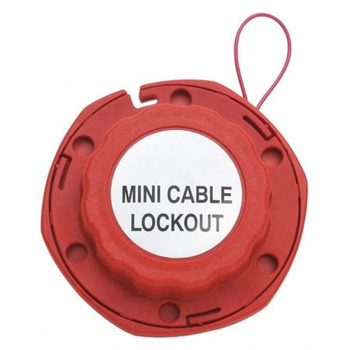 CONDOR USA INC 437R27 CABLE LOCKOUT,RED,CABLE 8 FT. L CONDOR USA INC 437R27 CABLE LOCKOUT,RED,CABLE 8 FT. L