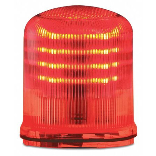 FEDERAL SIGNAL SLM100R BEACON WARNING LIGHT RED LED