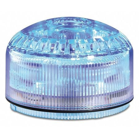 FEDERAL SIGNAL SLM500B BEACON WARNING SOUNDER LIGHT BLUE LED