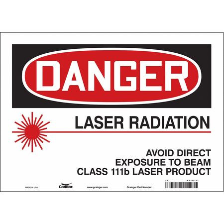 CONDOR USA INC 451R79 LASER WARNING 14 W 10 H 0.004 THICK