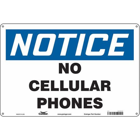 CONDOR USA INC 451P14 SIGN CELL PHONE 18 W 12 H 0.055 THICK