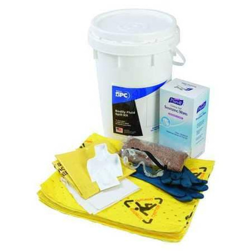 BRADY SPC ABSORBENTS SK-BF SPECIALTY SPILL KIT - BODILY FLUIDS 6.5 