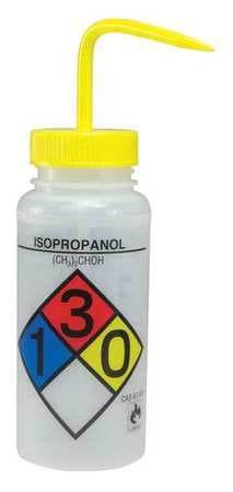 SCIENCEWARE F11716-0008 WASH BOTTLE STD 16 OZ ISOPROPANOL YW PK4