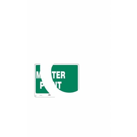CONDOR USA INC 485H21 SAFETY SIGN 24 WX18 H 0.055 THICK
