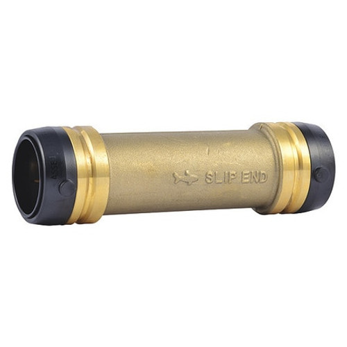 SHARKBITE UXL0635 SLIP COUPLING,1-1/4" TUBE SIZE