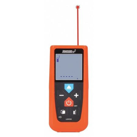 JOHNSON LEVEL & TOOL LDM195 LASER DISTANCE METER INDOOR 196 FT.