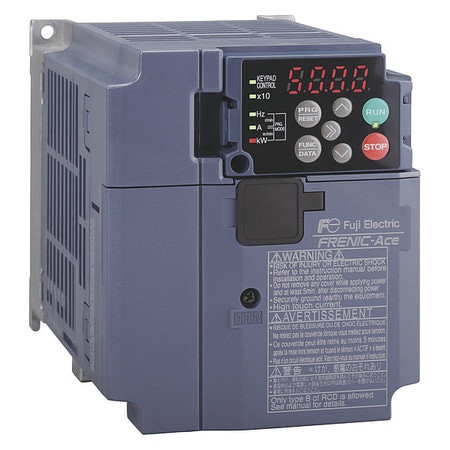 FUJI ELECTRIC FRN0002E2S-2GB DRIVE MAX HP 1/2 ENCLOSURE NEMA 1