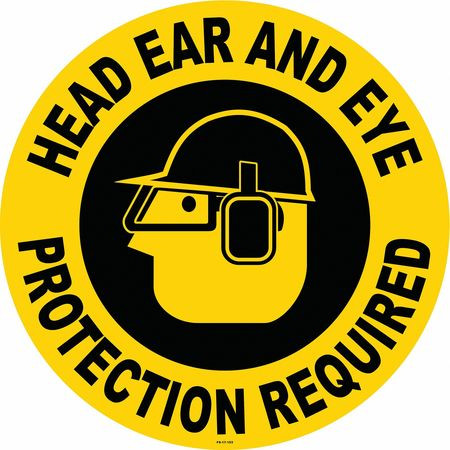 STRANCO INC FS-17-153 FLOOR SIGN 17 W 17 H UV RESISTANT VINYL