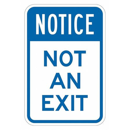 LYLE T1-1920-HI_12x18 NOTICE SIGN 18 H 12 W ALUMINUM