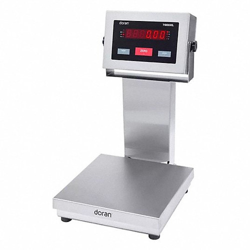 DORAN 71000XL/2424-C20 COMPACT BENCH SCALE 1000 LB CAP. DIGITAL