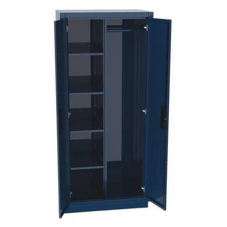 GREENE MANUFACTURING INC. WC4-3672 COMBO WARDROBE CAB 72 H 36 W CHARCOAL