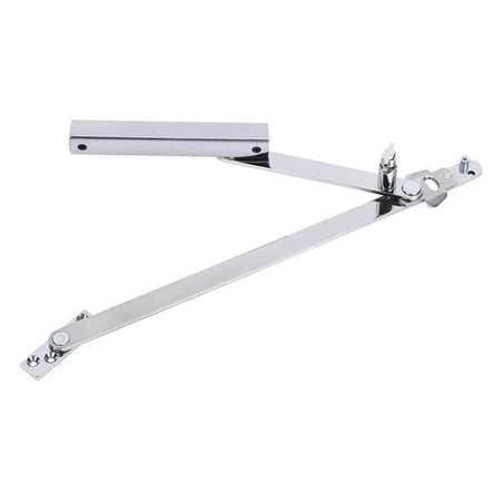 GLYNN JOHNSON 814S-US32D HEAVY DUTY SURFACE OVERHEAD STOP ONLY, S