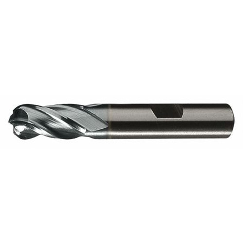 CLEVELAND C75015 BALL END MILL SINGLE END 1/4 COBALT