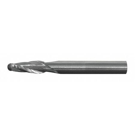 CLEVELAND C75340 BALL END MILL SINGLE END 1/8 HSS