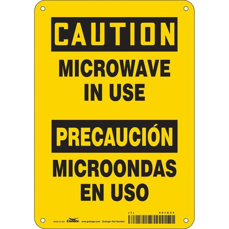 CONDOR USA INC 451X33 SIGN RADIOFREQUENCY/MICROWAVE 7 H