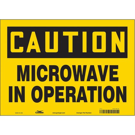 CONDOR USA INC 451X14 SIGN RADIOFREQUENCY/MICROWAVE 10 H