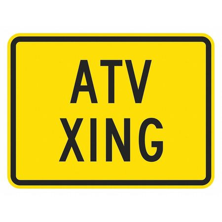 LYLE T1-1547-HI_18x12 TRAFFIC SIGN 12 H 18 W ALUMINUM