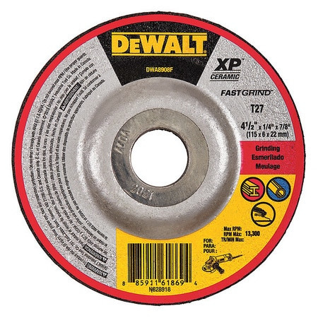 DEWALT TOOLS DWA8908F 4-1/2 X 1/4 X 7/8 XP CERAMIC