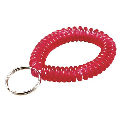 LUCKY LINE PRODUCTS 41070 WRIST COIL KEY RING RED 2-1/2 W PK10 LUCKY LINE PRODUCTS 41070 WRIST COIL KEY RING RED 2-1/2 W PK10