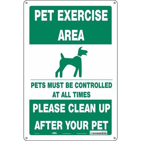 CONDOR USA INC 485M15 SAFETY SIGN 12 WX18 H 0.055 THICK