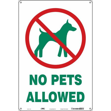 CONDOR USA INC 485L74 SAFETY SIGN 12 WX18 H 0.055 THICK