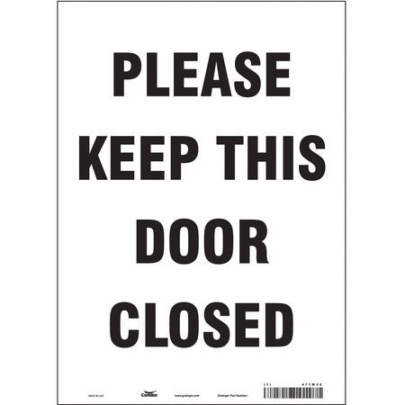 CONDOR USA INC 471W35 SAFETY SIGN 10 W X 14 H 0.004 THICK