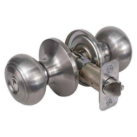 MASTER LOCK RU0315BOX KNOB LOCKSET RUSK STYLE SATIN NICKEL