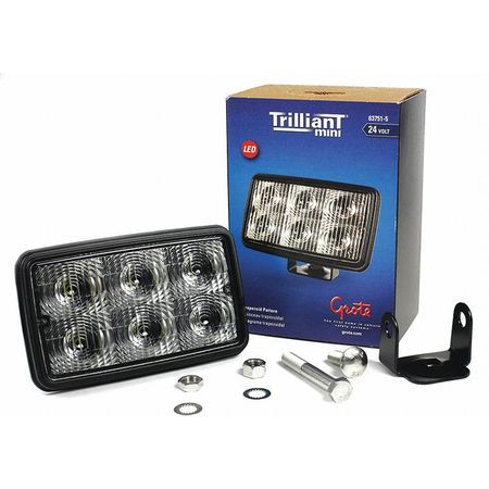 GROTE 63751-5 WORKLIGHT 700 LM RECTANGULAR LED 3-5/8 H