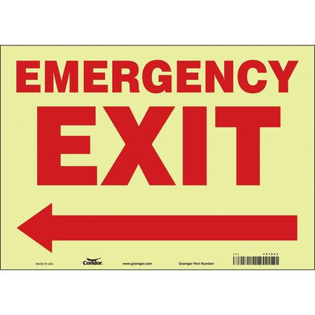 CONDOR USA INC 467R02 SAFETY SIGN 10 X14 VINYL