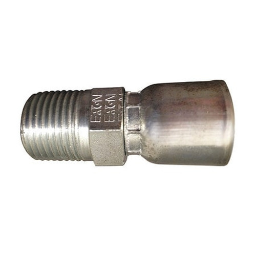 EATON FJ3152-0808S CRIMP FITTING,1/2" I.D.,1/2",M,NPTF