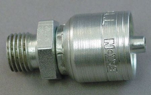 EATON 4S12EK8 CRIMP FITTING 1/2 I.D. M22-1.5 M METRIC EATON 4S12EK8 CRIMP FITTING 1/2 I.D. M22-1.5 M METRIC