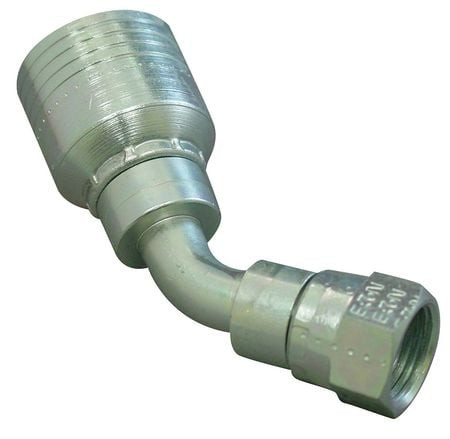 EATON 4SA12FJA10 CRIMP FITTING 45DEG 3/4 ID 1-1/16 FJIC