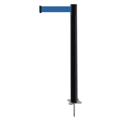 TENSABARRIER 884-33-MAX-L5X-C SPIKE POST BLACK POST 43 H