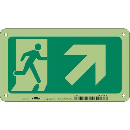 CONDOR USA INC 467R66 SAFETY SIGN 4.5 X8 ALUMINUM