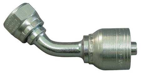 EATON 4S8BFA8 CRIMP FITTING 45 DEG. 1/2 ID 1/2 FBSPP