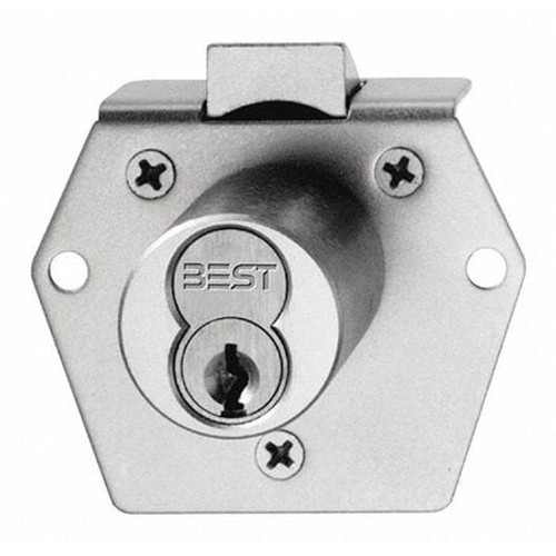 BEST 5L7RL2606 LATCHBOLT CABINET LOCK SATIN BRASS