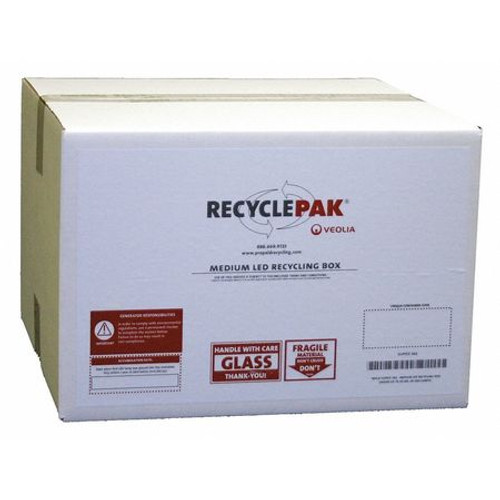 RECYCLEPAK Supply-362 LED BULB RECYCLING BOX 18 L X 12 W X 6 D