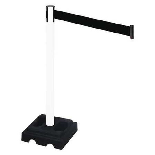 RETRACTA-BELT 332PWH-BK BARRIER POST BLACK BLACK BELT SQUARE RETRACTA-BELT 332PWH-BK BARRIER POST BLACK BLACK BELT SQUARE