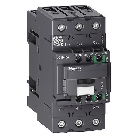 SCHNEIDER ELECTRIC LC1D40AEHE IEC MAGNETIC CONTACTOR 3 POLES
