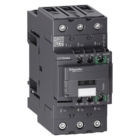 SCHNEIDER ELECTRIC LC1D40AKUE IEC MAGNETIC CONTACTOR 3 POLES