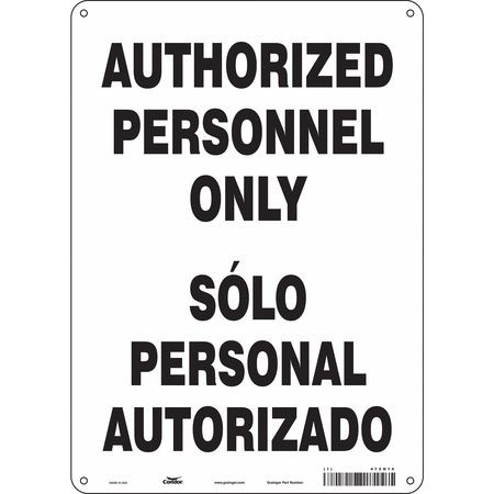 CONDOR USA INC 472H14 SAFETY SIGN,14 IN X 10 IN,ALUMINUM