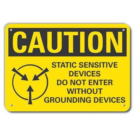 LYLE LCU3-0134-NP_14x10 CAUTION SIGN 14 W 10 H 0.055 THICK